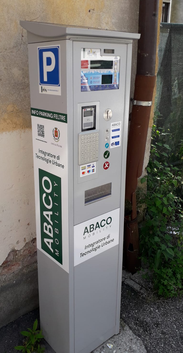Parcometro Feltre - Abaco Mobility